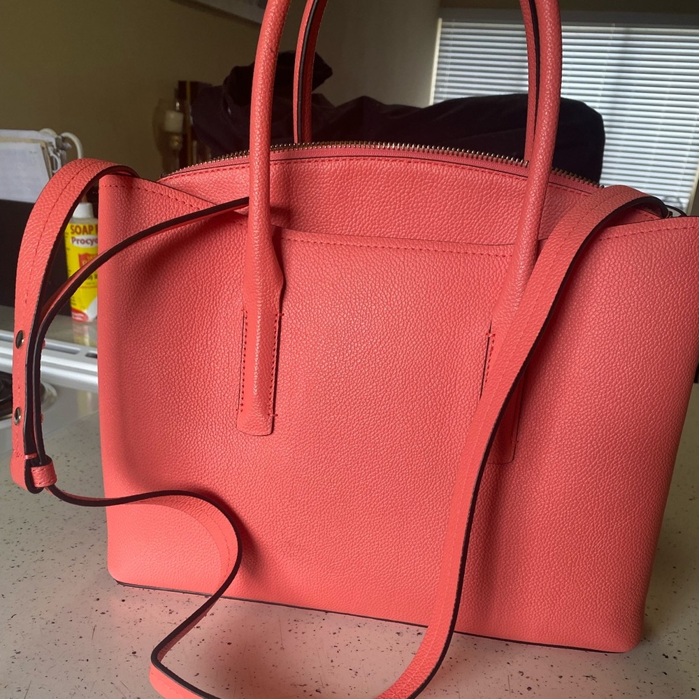 Almost brand new hot pink Kate spade medium satchel. Only used like twice.